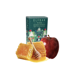 Elf Bar Christmas Edition TE5000 Honey Apple (Медове Яблуко) Одноразовий POD