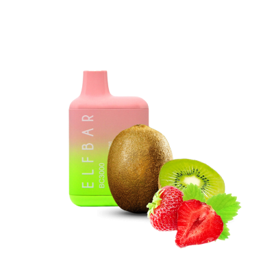 Elf Bar BC3000 Strawberry Kiwi (Полуниця Ківі) Одноразовий POD