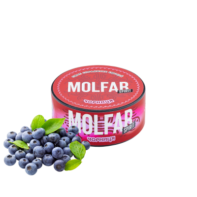 Тютюн Molfar Spirit Line Чорниця (100 г)