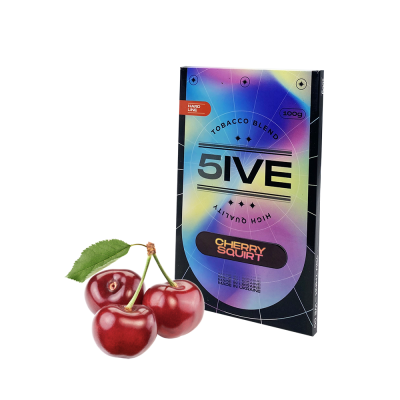 Табак 5ive hard line Cherry squirt (Черри Сквирт, 100 г)