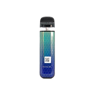 Smok Novo 2X Pod Kit 800 Green Blue Cobra (Зелено-Синій, з картриджем) Багаторазовий POD