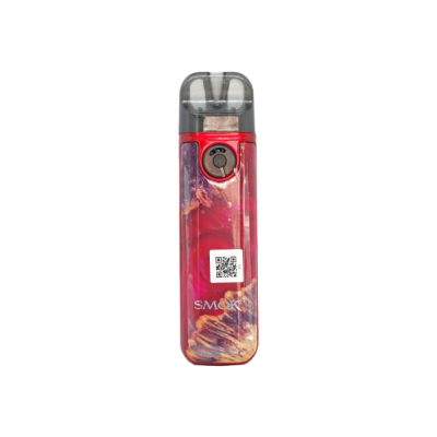 Smok Novo 4 Mini 900 Red Stabilizing Wood (Красный, с картриджем) Многоразовый POD 19467 Smok Novo 4 Mini 900 Red Stabilizing Wood (Красный, с картриджем) Многоразовый POD