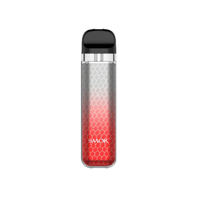 Smok Novo 2X 800 Silver Red Cobra (Сріблясто-Червоний, з картриджем) Багаторазовий POD