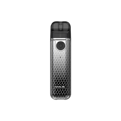 Smok Novo 4 Mini 900 Silver Black Cobra (Сріблясто-Чорний, з картриджем) Багаторазовий POD 19729 Smok Novo 4 Mini 900 Silver Black Cobra (Сріблясто-Чорний, з картриджем) Багаторазовий POD