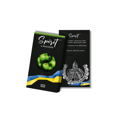 Тютюн Spirit Bagator Apple Sour (Кисло Яблуко, 40 г)