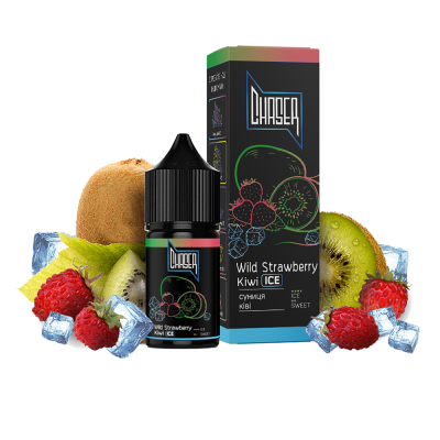 Рідина Chaser Black Kiwi Wild Strawberry Ice (Ківі Суниця Льод, 50 мг, 30 мл)