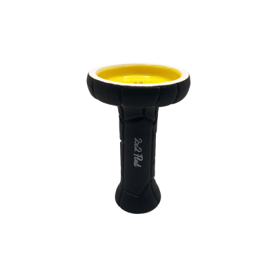 Чаша 2x2Hookah Flat Turtle Yellow (Жовтий)