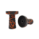 Глиняна чаша Gusto Bowls Harmony Black Glaze Orange (помаранчеве поливання)