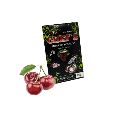 Тютюн Chefs Sour Cherry (Кисла Вишня, 40 г)