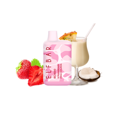 Elf Bar ВС4000 Strawberry Pina Colada (Полуниця Піна Колада) Одноразовий POD