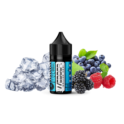 Жидкость Webber Silver Ice Berry Mix Cooler (Ягодный Микс с холодом, 50 мг, 30 мл)