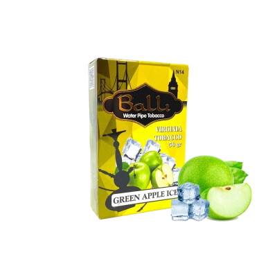 Табак Balli Green Apple Ice (Зеленое Яблоко Лёд, 50 г)