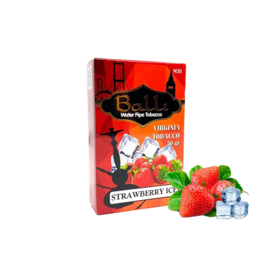 Тютюн Balli Strawberry Ice (Полуниця Лід, 50 г)