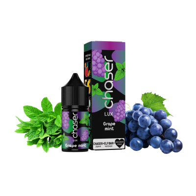 Рідина Chaser Lux Grape Mint (Виноград М'ята, 65 мг, 30 мл)