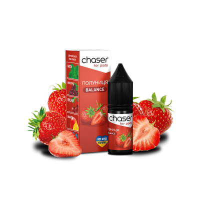 Рідина Chaser Strawberry Balance (Полуниця, 50 мг, 10 мл)