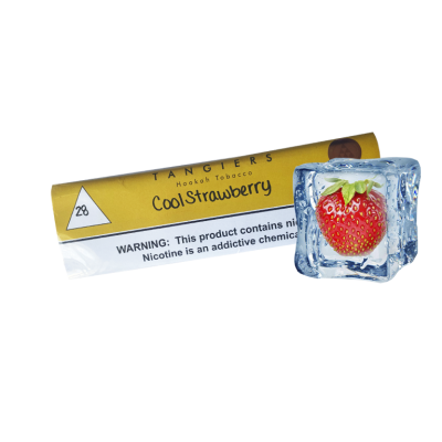 Тютюн Tangiers Noir №28 Cool Strawberry (Полуниця Лід, 100 г)