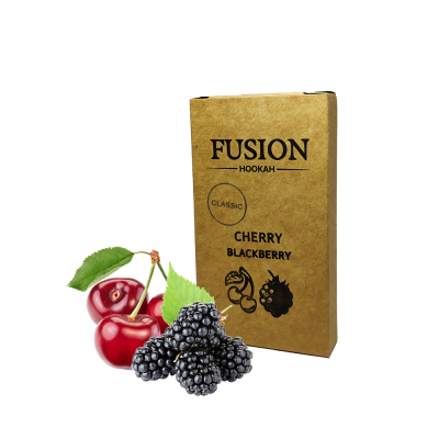 Тютюн Fusion Classic Cherry Blackberry (Вишня Ожина, 100 г)