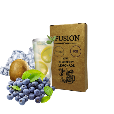 Тютюн Fusion Classic Ice Kiwi Blueberry Lemonade (Лимон Ківі Лохина Лід, 100 г)