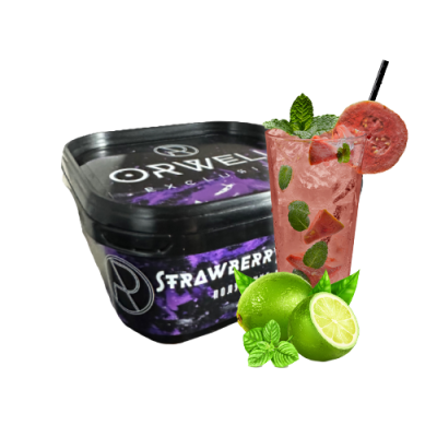 Тютюн Orwell Medium Strawberry Mojito (Полуничний Мохіто, 200 г)