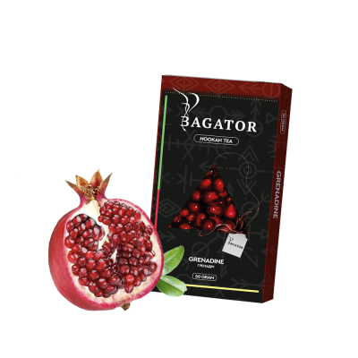 Кальянна чайна суміш Bagator Hookah Tea Grenadine (Гренадін, 50 г)