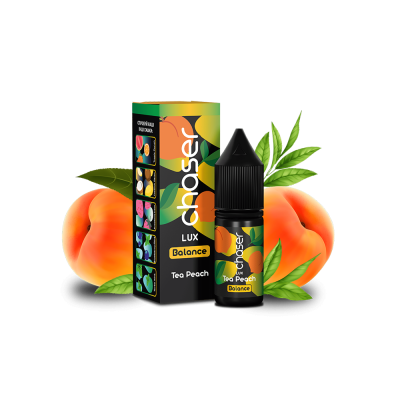 Рідина Chaser Lux Peach Tea Balance (Персиковий чай, 50 мг, 11 мл)