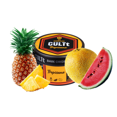 Тютюн CULTt Medium M25 Tropicana (Ананас Арбуз Диня, 100 г)