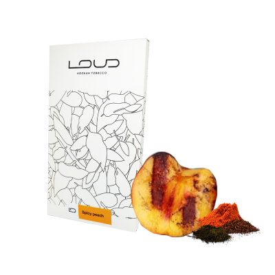 Табак Loud Light Spicy peach (Спайси Персик, 200 г)