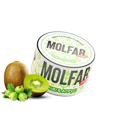 Тютюн Molfar Virginia Line Ківі Агрус (200 г)