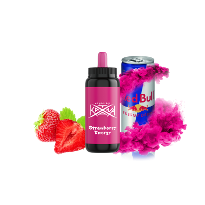 Katana 8000 Strawberry energy (Полуничний Енергетик) Одноразовий POD