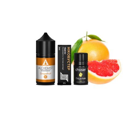 Набір для самозамішування Alchemist Salt Grapefruit (Грейпфрут, 50 мг, 30 мл)