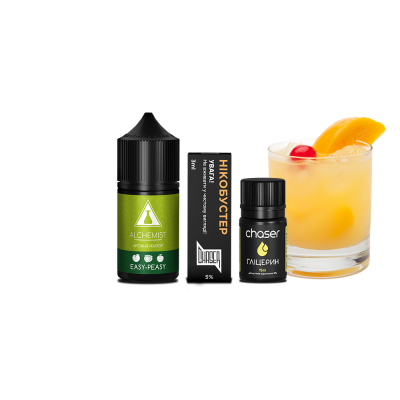 Набір для самозамішування Alchemist Salt FL Easy-Peasy (Ізі-Пізі, 50 мг, 30 мл)