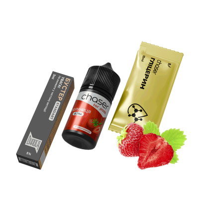 Набір для самозамішування Chaser Strawberry Ultra (Полуниця, 50 мг, 30 мл)
