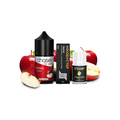 Набір для самозамішування Chaser Apple Ultra (Яблуко, 50 мг, 30 мл)
