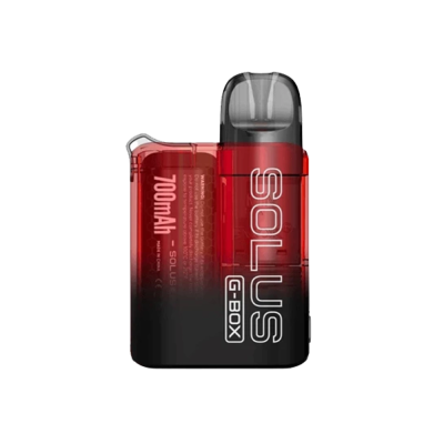 Smok Solus G-Box Kit 700 Transparent Red (Красный, с картриджем) Многоразовый POD 21599 Smok Solus G-Box Kit 700 Transparent Red (Красный, с картриджем) Многоразовый POD