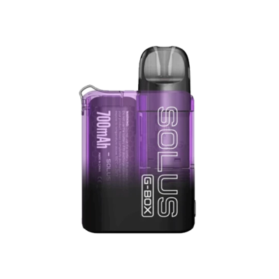 Smok Solus G-Box Kit 700 Transparent Purple (Фиолетовый, с картриджем) Многоразовый POD 21602 Smok Solus G-Box Kit 700 Transparent Purple (Фиолетовый, с картриджем) Многоразовый POD