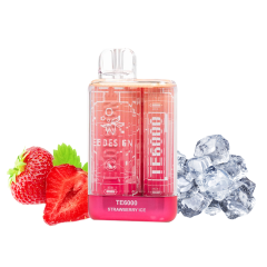 Elf Bar TE6000 Strawberry Ice (Полуниця Льод) Одноразовий POD