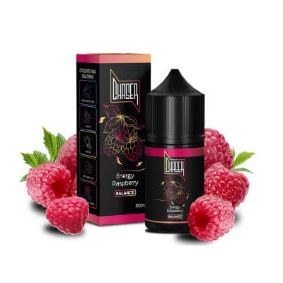 Рідина Chaser Black Energy Raspberry Balance (Малиновий Енергетик, 60 мг, 30 мл)