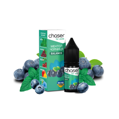 Рідина Chaser Blueberry Menthol Balance (Чорниця Ментол, 60 мг, 10 мл)