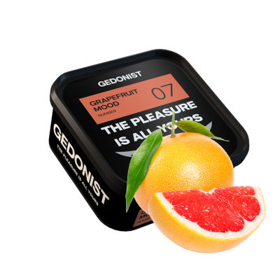 Тютюн Gedonist №07 Grapefruit mood (Грейпфрут Лічі, 200 г)