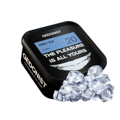 Тютюн Gedonist №20 Only ice (Лід, 200 г)