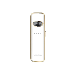 Voopoo VMATE E 1200 White inlaid Gold (Білий, з картриджем) Багаторазовий POD