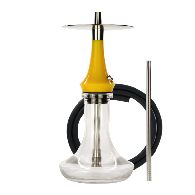 Кальян Totem Hookah Monolit Micra Limoncello (Жовтий, повний комплект)