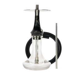 Кальян Totem Hookah Monolit Micra Space Black (Чорний з розводами, повний комплект)