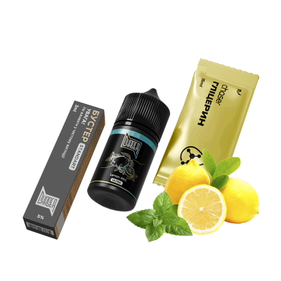 Набір для самозамішування Chaser Black Lemon Mint Ultra (Лимон М'ята, 50 мг, 30 мл)