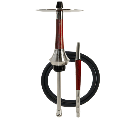 Кальян Totem Hookah Monolit Ultra Wood Cherry (червоний, базовий комплект)