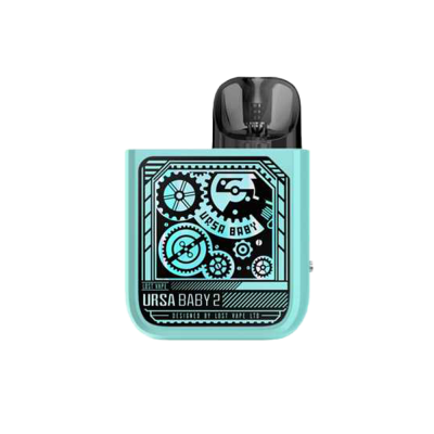 Lost Vape Ursa Baby 2 900 Pop Blue Time Gear (Бірюзовий, з картриджем) Багаторазовий POD