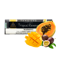 Тютюн Tangiers Noir №77 Tropical Revenge (Тропікал Ревенж, 250 г) Чорна упаковка