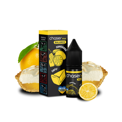 Рідина Chaser Mix Lemon Cake Balance (Лімонний Пиріг, 60 мг, 10 мл)