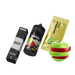Набір для самозамішування Chaser Nova Apple&Mixed (Мікс Яблук, 50 мг, 30 мл)