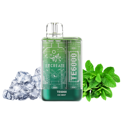 Elf Bar TE6000 Ice Mint (Крижана М'ята) Одноразовий POD